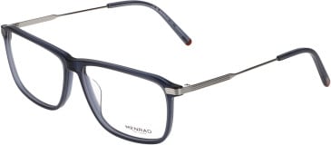 Menrad 12055 glasses in Matt Blue/Silver