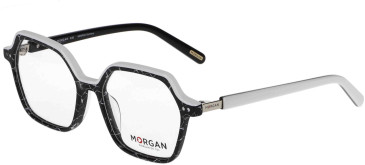 Morgan 202037 glasses in Black Pattern/White