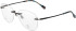 Bogner 65001 glasses in Gunmetal