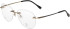 Bogner 65001 glasses in Gold/Black