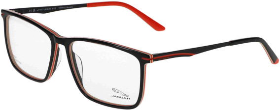 Jaguar 32503 glasses in Matt Black/Red