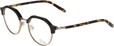 Jaguar 33723 glasses in Matt Green/Tortoise