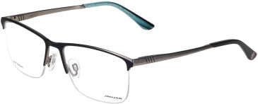 Jaguar 35605 glasses in Matt Grey/Blue