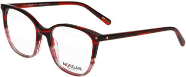 Morgan 201169 glasses in Red/Clear Red
