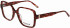 Morgan 201172 glasses in Matt Red