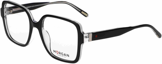 Morgan 201172 glasses in Matt Black/Crystal