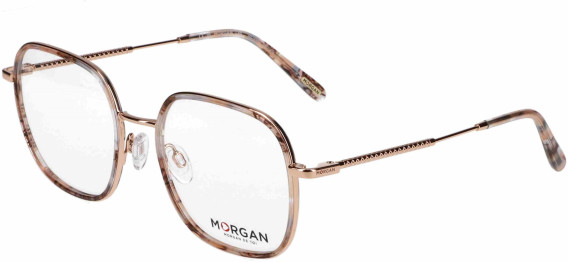 Morgan 203269 glasses in Brown Pattern/Rose Gold