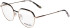 Morgan 203271 glasses in Gold/Black Pattern