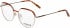 Morgan 203271 glasses in Gold/Red