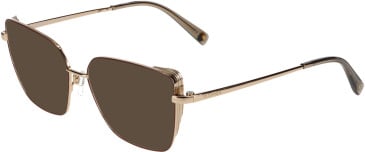 Bogner 63036 sunglasses in Shiny Gold/Brown