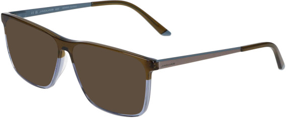 Jaguar 32504 sunglasses in Matt Brown/Grey