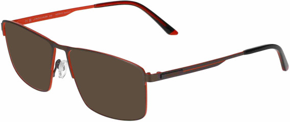 Jaguar 33635 sunglasses in Matt Grey/Orange