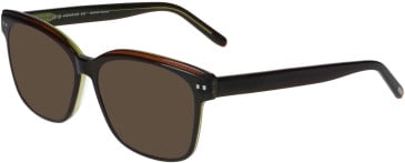 Menrad 11158 sunglasses in Dark Brown/Green