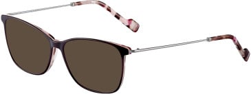 Menrad 12036 sunglasses in Dark Red/Clear