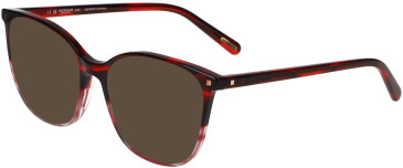 Morgan 201169 sunglasses in Red/Clear Red
