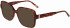 Morgan 201172 sunglasses in Matt Red