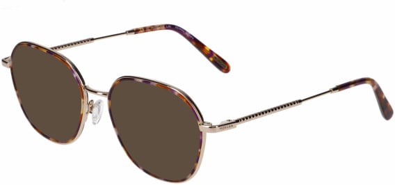 Morgan 203266 sunglasses in Purple Tortoise/Gold