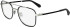 Calvin Klein Jeans CKJ25205 glasses in Matte Silver/Black