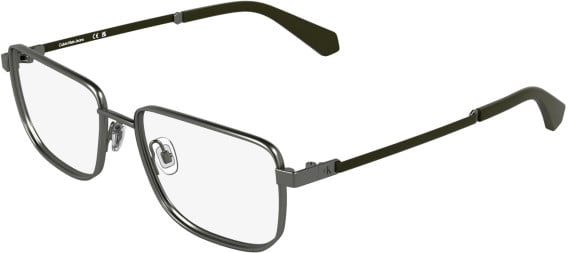 Calvin Klein Jeans CKJ25210 glasses in Matte Dark Ruthenium