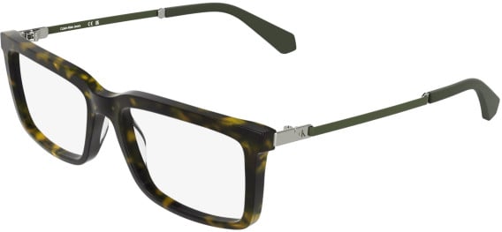 Calvin Klein Jeans CKJ25625 glasses in Khaki Havana