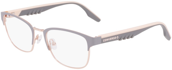Converse CV3027 glasses in Matte Classic Grey/Rose Gold