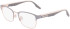 Converse CV3027 glasses in Matte Classic Grey/Rose Gold