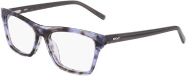 DKNY DK5076 glasses in Blue/Smoke Horn