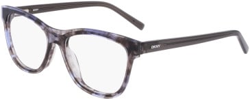 DKNY DK5077 glasses in Blue/Smoke Horn