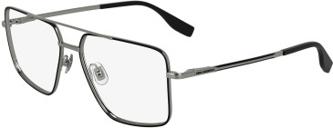 Karl Lagerfeld KL357 glasses in Black/Silver