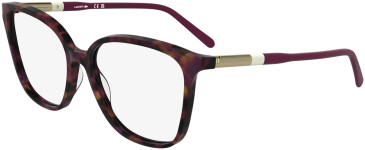 Lacoste L2985 glasses in Havana Purple