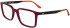 Lacoste L2992 glasses in Transparent Burgundy