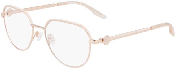 Converse CV1028 glasses in Shiny Rose Gold/Light Dune