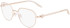 Converse CV1028 glasses in Shiny Rose Gold/Light Dune