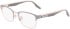 Converse CV3027 glasses in Matte Classic Grey/Rose Gold