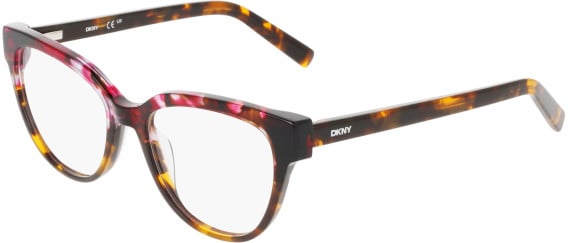 DKNY DK5074 glasses in Rose/Dark Tortoise