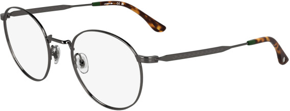 Lacoste L2308 glasses in Dark Gunmetal