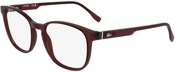 Lacoste L2975 glasses in Transparent Burgundy