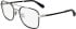 Calvin Klein Jeans CKJ25205 glasses in Matte Silver/Black