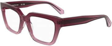 Calvin Klein Jeans CKJ25609 glasses in Rose/Wine