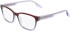 Converse CV5133 glasses in Burgundy/Lilac Gradient