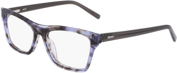 DKNY DK5076 glasses in Blue/Smoke Horn