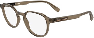 Lacoste L2980 glasses in Transparent Brown