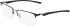 Nike NIKE 4318 glasses in Matte Black