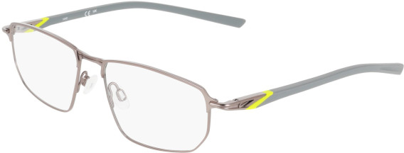 Nike NIKE 6067 glasses in Satin Gunmetal/Smoke Grey