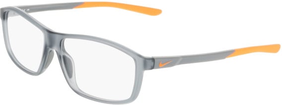 Nike 7291 glasses in Matte Smoke Grey/Total Orange