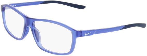 Nike 7291 glasses in Matte Astronomy Blue/Obsidian