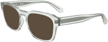 Calvin Klein Jeans CKJ25610 sunglasses in Crystal/Blue