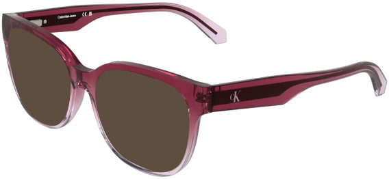 Calvin Klein Jeans CKJ25632 sunglasses in Transparent Gradient Wine/Rose