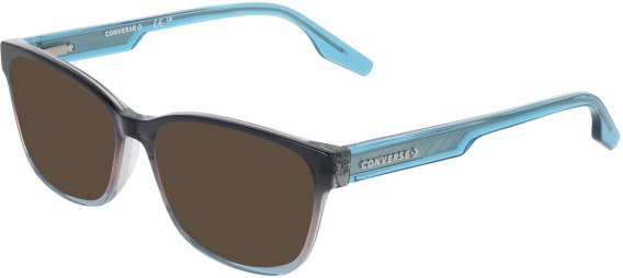 Converse CV5133 sunglasses in Navy/Teal Gradient