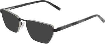 DKNY DK1038 sunglasses in Satin Black